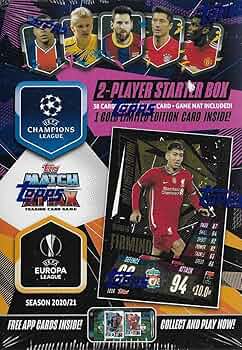 Amazon.com: Topps Match Attax 2020 2021 UEFA Champions